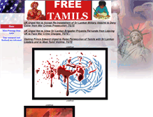 Tablet Screenshot of free-tamil.com